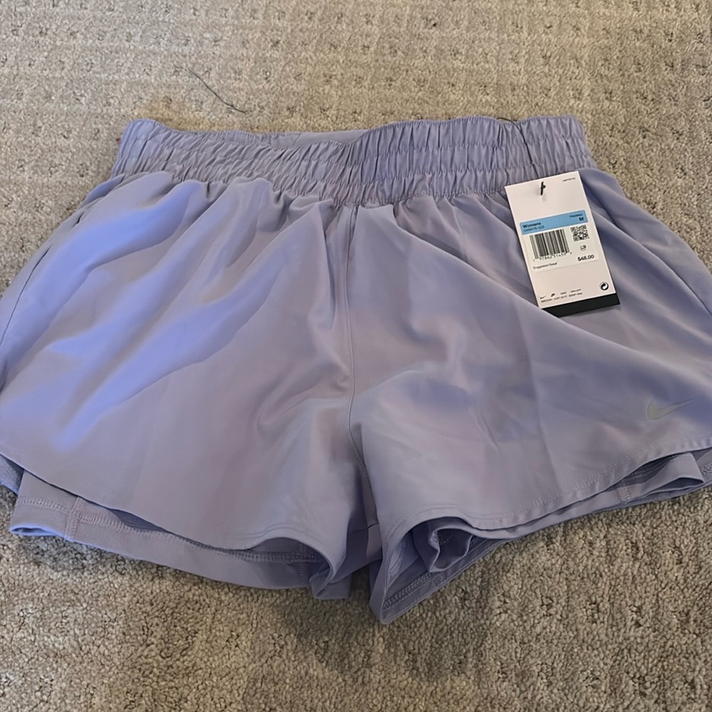 Nike NWT purple running shorts